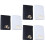 6St Multifunctionele PU Documenten Wallet Paspoort Assorti 6