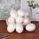 20St Witte Foam Eieren Voor Duurzame Easter DIY En Feestversiering 8