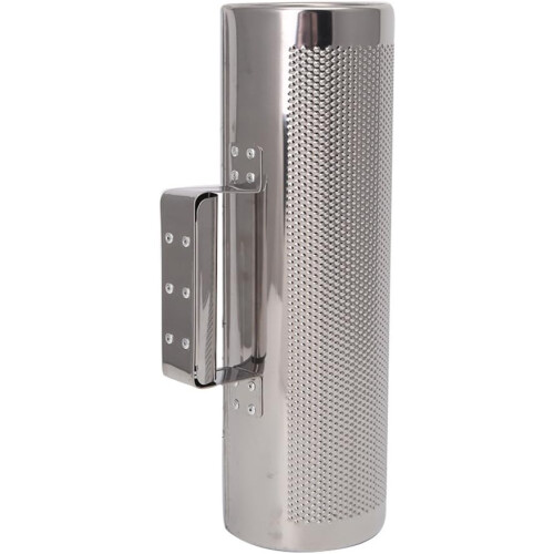 Stainless Steel Guiro with Scraper Percussion Musical Instrument Training Tool Ref: 6603 1