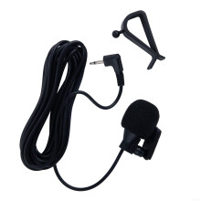 External Mic For Pioneer System Performance, 3Meter Range, Standardized Connection, Reliable External Microphone