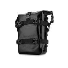 Motorcycle Front Fork Saddlebags Universal Dry Moto Saddlebags Crash Bar Bag For Motorbike Touring Side Backpack Black