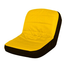 Waterproof Seat Cover Heavy Duty Riding Protector With Pocket SlipResistant Elastic Yellow