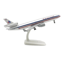 Metal Aircraft Model DieCast 20 cm for MD11 Aircraft Model Airlines Diecast Aeroplane Model Alloy Aeroplane Model Passenger Plane Collect or Gift
