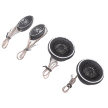 2 pezzi Tweeter a cupola nera da 150W 4Ω per altoparlanti audio auto
