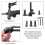 Steel Arrow Rest with 3 Gear Height Adjustment for Competition 6