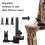 Steel Arrow Rest with 3 Gear Height Adjustment for Competition 8