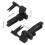 Steel Arrow Rest with 3 Gear Height Adjustment for Competition 12