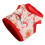 Rabbit Vest Harness Set Small Pet Christmas Pattern Nylon Polyester M 9