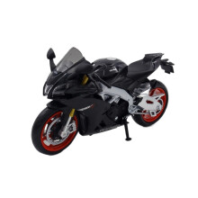 1:12 Motorcycle Model: Metal DieCast Aprilia RSV4 with Italian Brand Engine, Gift Collection (B)