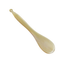 1 piece Yak Horn Eye Massager Multifunctional Massage Stick for Eye Care Elliptical Shape Quality Natural Material for Men