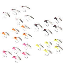 25 Stück Angelköder mit Spinner, 1,75 g Hochkohlenstoffstahl-Angelausrüstung