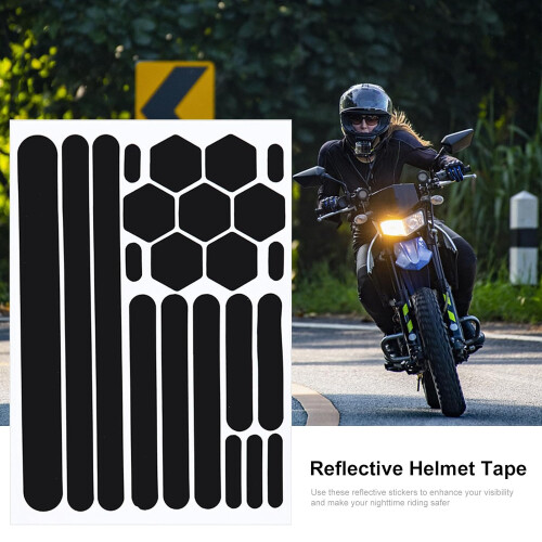 Reflective Tape for Bikes SelfAdhesive Dustproof Reflectors for Nighttime Safety on Strollers Scooters Rollers 1