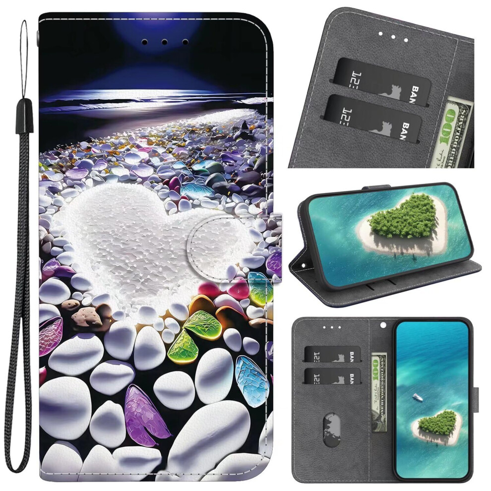 Leather Wallet Case With Magnetic Lock, Shockproof Flip Cover And Kickstand For Oppo Realme 13+ 5G 9187378430781