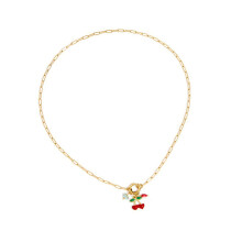 Minimalistisch fruit ontworpen ketting Lichtgewicht-JDN0305040