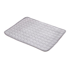 Cooling Pad, Washable Dog Sleeping Mattress, Breathable Blanket for Kennels, Crates, and Beds, Absorbent Blanket Gray S