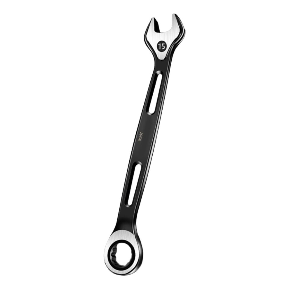 6Mm22mm Ratchet Wrench Set Dualuse Open End Spanner Wearresistant For Repairs 15Mm 9347817069280