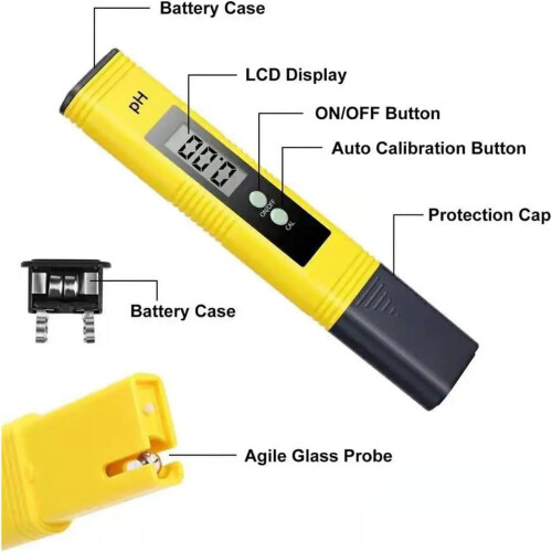 TDS Tester and pH Meter 0.01 Resolution 014 pH Range Water Quality Tester For Drinking Water 1
