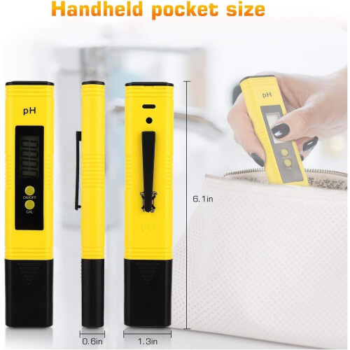 TDS Tester and pH Meter 0.01 Resolution 014 pH Range Water Quality Tester For Drinking Water 2