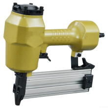 Pneumatic Concrete Nailer Aluminum Housing Ergonomic Grip Capacity Magazine 14Gauge 3/421/2 In T Nails Ideal