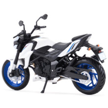 Suzuki GSXS750 ABS 1:18 Static Die Casting Vehicle Collection Hobby Motorcycle Model Toy Motorcycle Models White