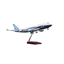 Metal Aircraft Model DieCast Scale 1:150 Boeing B747 Resin Static Display for Collecting
