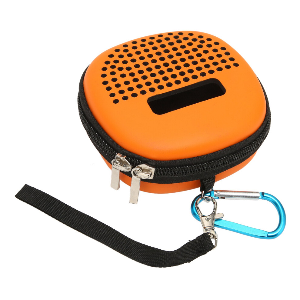 Waterproof Micro Bluetooth Speaker Eva Case With Handle & Shockproof Protection Orange 8331382083124