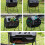 42 Gallon Black Rotatable Plastic Compost Bin for Garden Yard 6