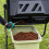 42 Gallon Black Rotatable Plastic Compost Bin for Garden Yard 5