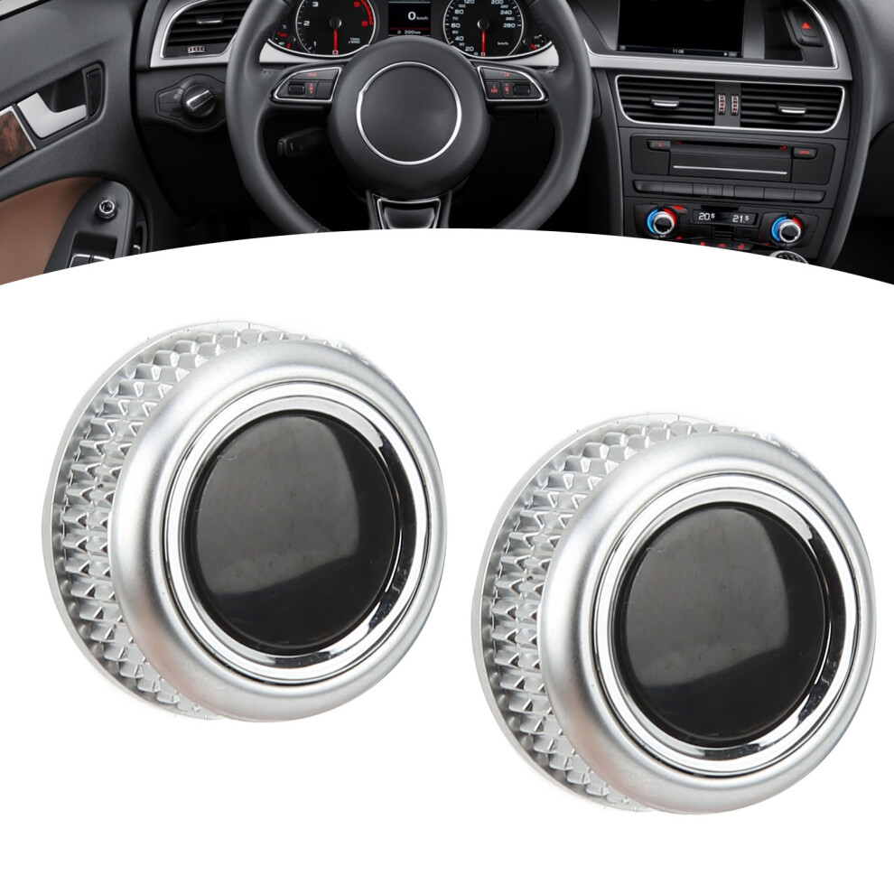 2Pcs Car Stereo Volume Control Knob Button Switch For A4 A5 Q5 8T0919070b 7901373711957