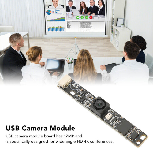 12MP HD USB Camera Module Board 123 Wide Angle for Video Conference 2