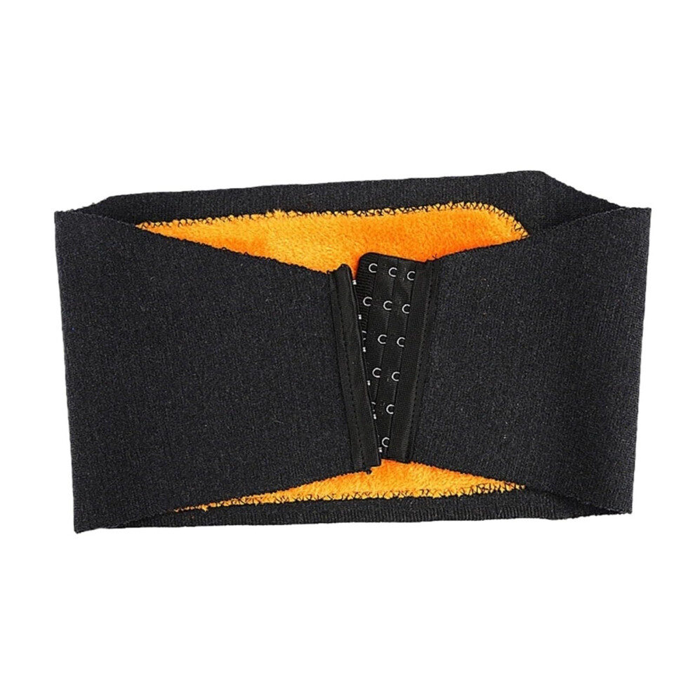 BackSupport Lumbar Support Belt Thickened Adjustable Waist Belt for Lower Back Pain Relief, Unisex, Size M, Black