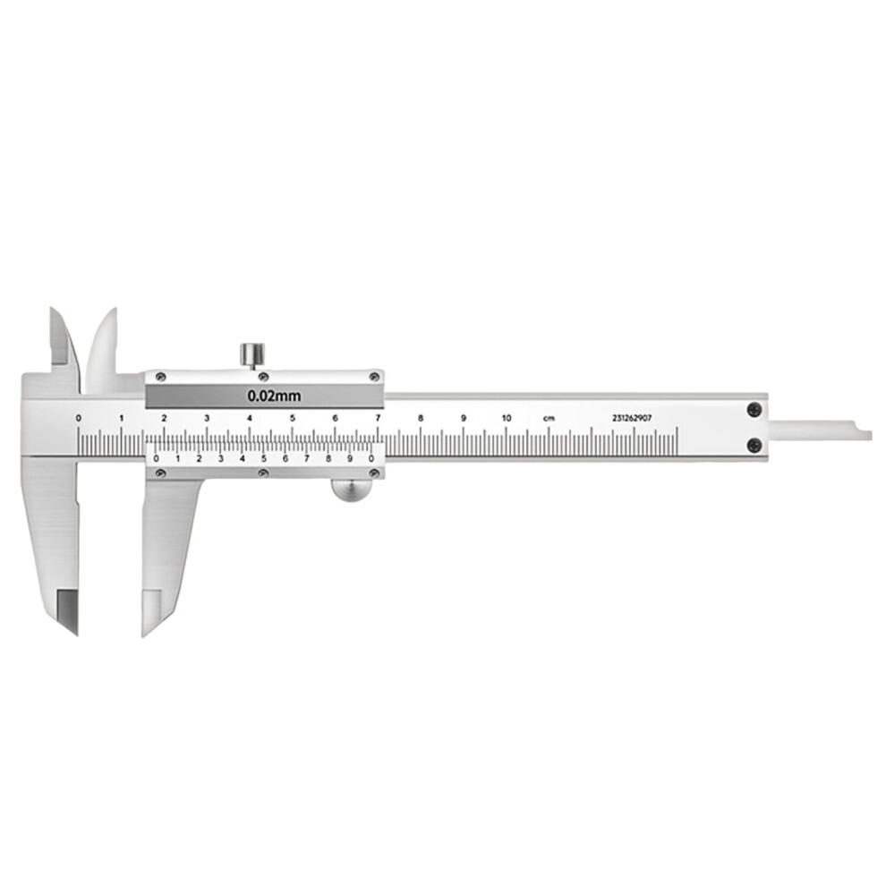 Vernier Caliper 0100Mm Range Stainless Steel Jewelry And Coins Measuring Tool 9347817147032