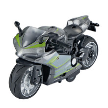 1:14 Scale Toy Motorcycle Model Alloy Plastic Toy Motorcycle Pull Back with Sound and Light Motorcycle Model Toy Motorcycle Pull Back for
