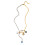 Bijoux pièce lune étoile perles collier en titane cadeau 1