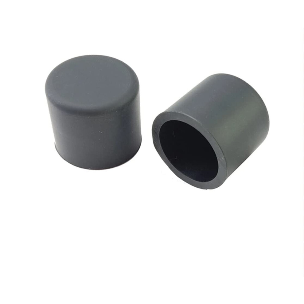 Silicone Rubber Round End Caps For Pipes 2.824.7Mm Black Female Caps Round Tube Insert Stoppers 5/10/20/50 Pcs 9199774620444