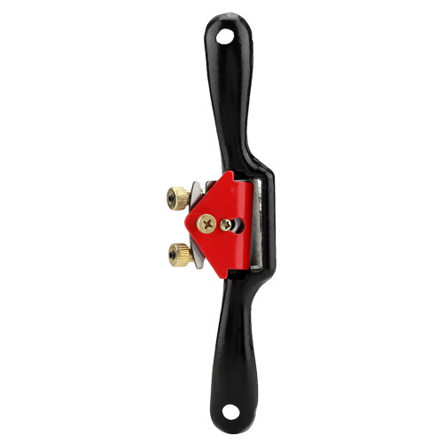 Plaina manual ajustável de 9 polegadas com cabo ergonômico e lâminas de aço-liga para desbaste e acabamento em madeira. Ideal para trabalhos 2