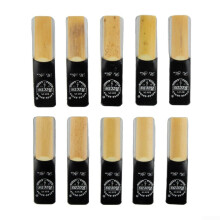 10piece set of reeds for Bb tenor saxophone with multiple strengths 1.5, 4.0 for sound control (hardness 2.0) Hardness 2.0