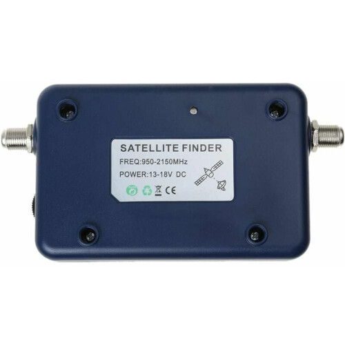 Satellite Measuring Device with Compass, Portable Satellite Finder Featuring Adjustable Attenuation Control and Backlit LCD Screen, Digital Satellite 2