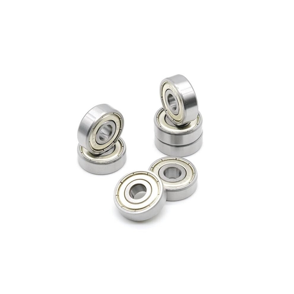 10Pcs 7X22x7mm 627Zz 627Rs Deep Groove Ball Bearings Durable Speed Low Noise 9426802635577