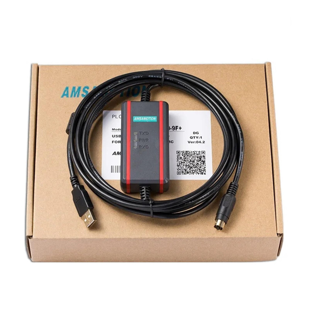 Usbfbs232p09f+ Fbs Series Plc Programming Cable Goldplated Usb Speed 3M Isolation Type Faek Compatible 9189345363085