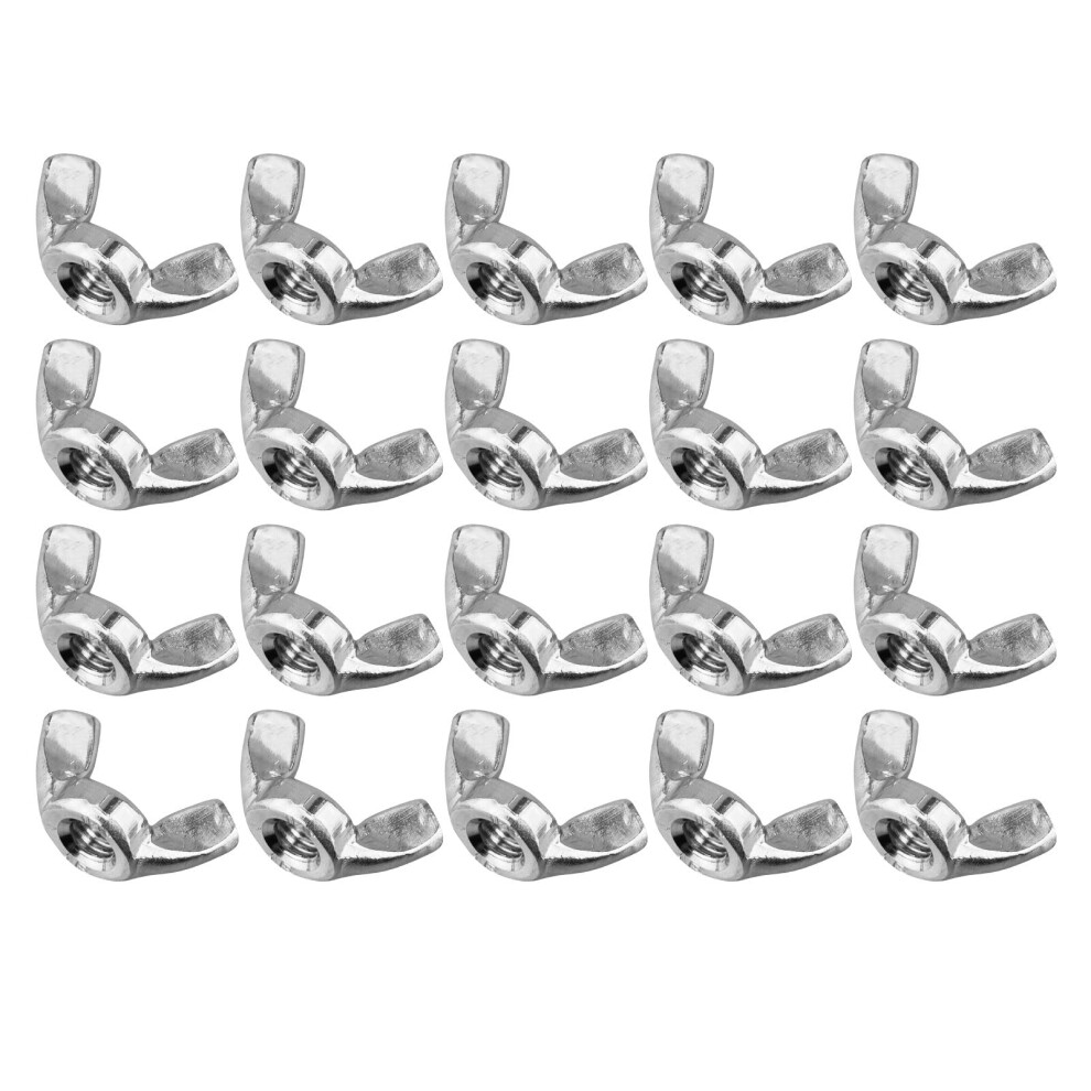 Din 315 Wing Nut M6, Pack Of 20 Stainless Steel Butterfly Nut, Quality Wing Nuts 9347817071856
