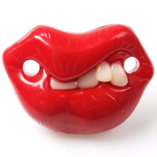 'Baby Dummy with Moustache Detail'