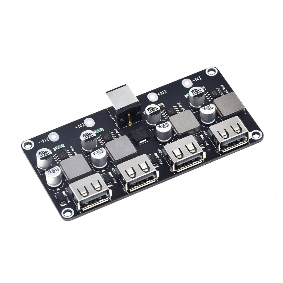 Usb Fast Charger Board 4Port Usb Dcdc Converter 12V30v To 312V Charging Module 9347817230789