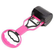 Dog poop scoop for pet owners, dog accessories, dog waste scoop, litter scoop, easy to clean, plastic design.