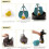 Dog Pooper Scooper Long Handle Foldable Ergonomic ABS PP Scooper Ref: 4528 4