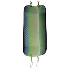 Strong Reflectivity Diving Flash Board Fishing Lure Accessory For Accurate Bait Targeting Black