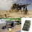 Double Long Rifle Case, 1.2m Green, Tactical Soft Case, Backpack Style Gun Bag 5