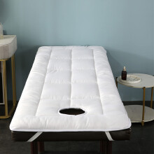 Massage bed mattress, thick padded topper, nonslip, breathable, ideal spa equipment