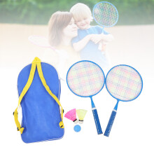 1 Paar Kinder-Badmintonschläger-Set mit