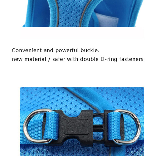 Pet Pull Rope, Cat Leash and Harness Set, EscapeProof Safe Breathable Vest 2